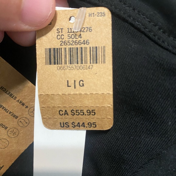 NWT Vs Pink High waist cotton legging size large - Picture 2 of 4